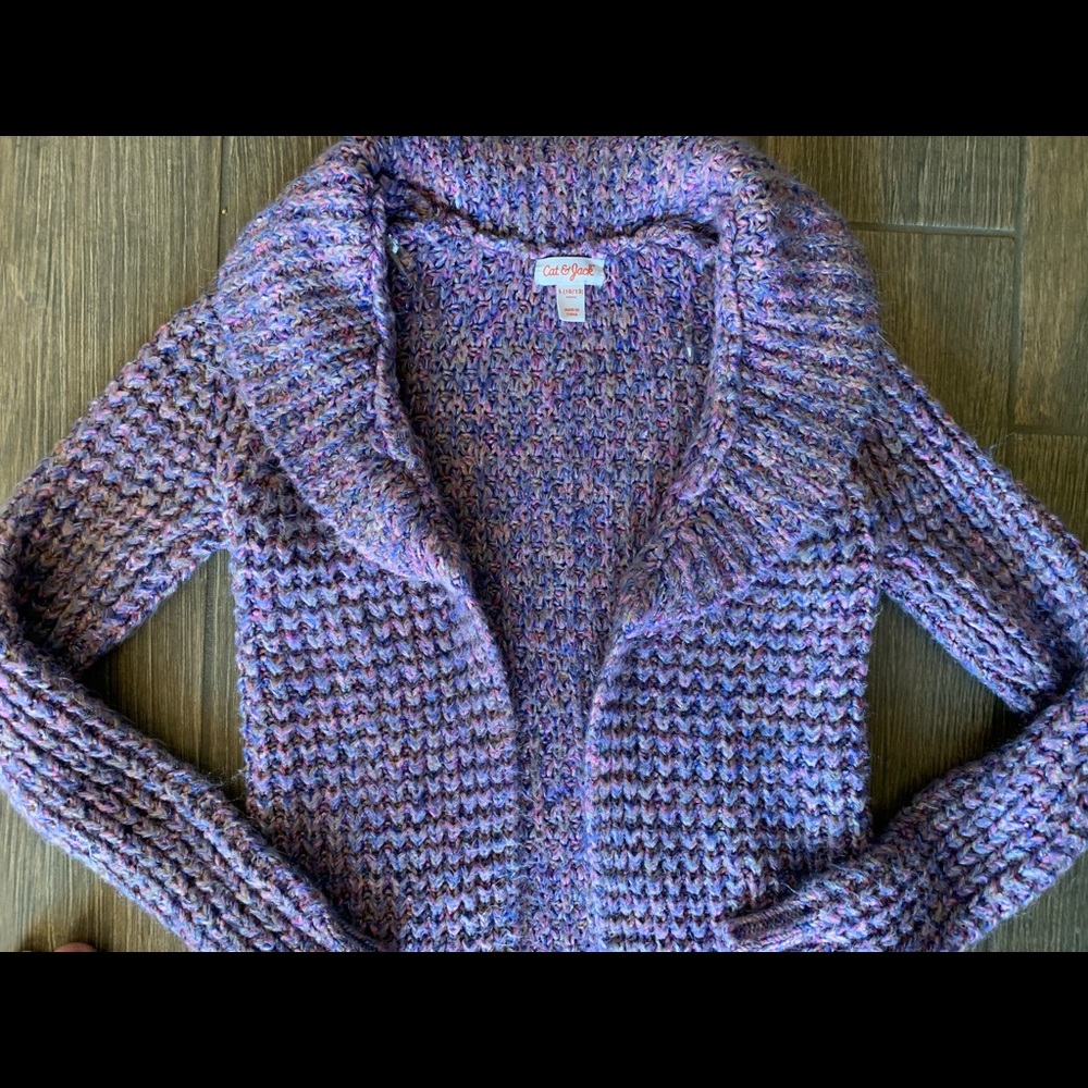 Long girls sweater